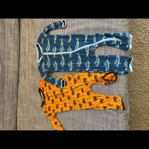 Kickee Pants pjs, both pairs